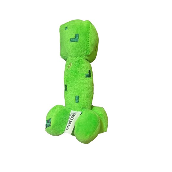 Minecraft Creeper Plush Toy By Mojang Green 7.5" Tall Stuffed Animal Pixelated - Picture 2 of 4